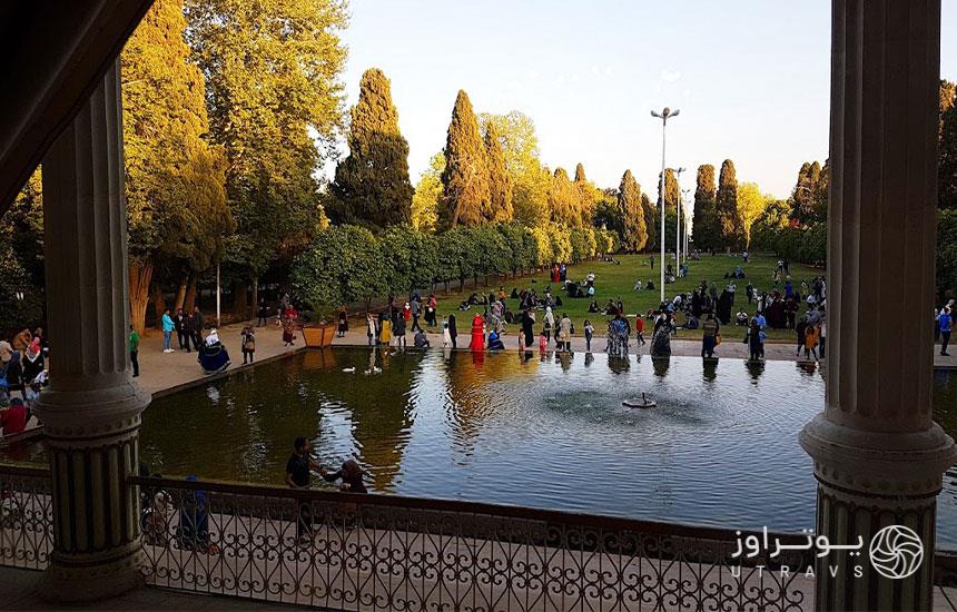 باغ عفیف آباد از جاهای دیدنی و تفریحی شیراز